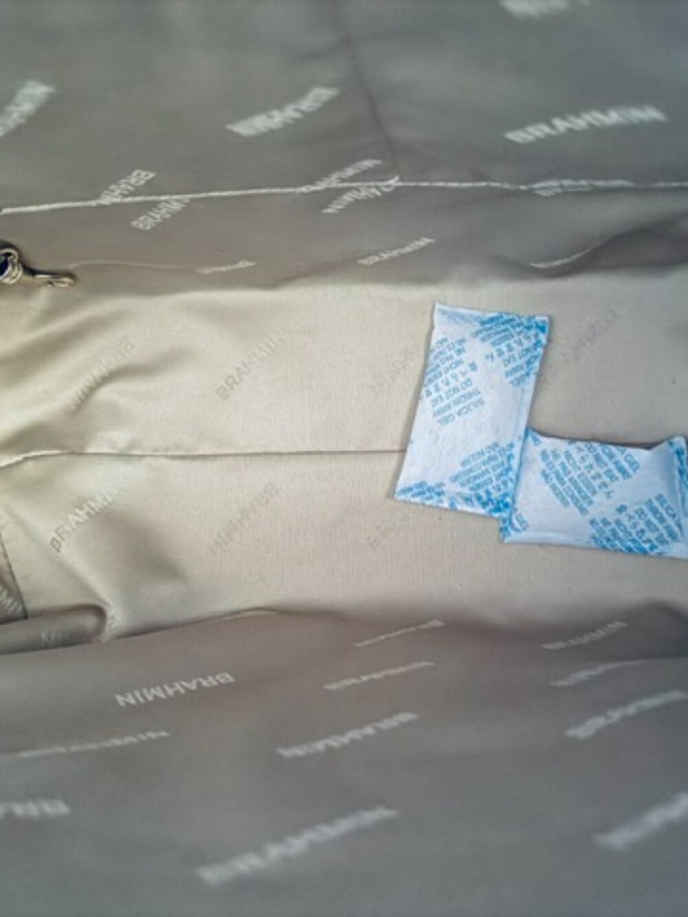 PRICE IS FIRM! NWT Brahmin LRG Duxbury Satchel Serenity Ombre Melbourne Leather - Picture 6 of 10